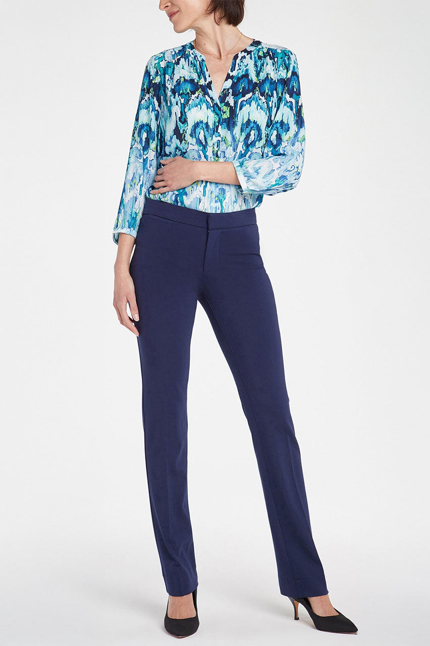 Slim Trouser Dark Blue (Petite) Evening Tide - Main Image
