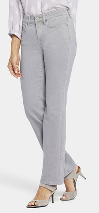 Marilyn Straight Jeans Light Grey Premium Denim (Petite) | Charisma | Pants | NYDJ