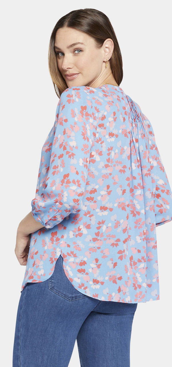 Pintuck Blouse | Pacific Meadows | Blouse | NYDJ