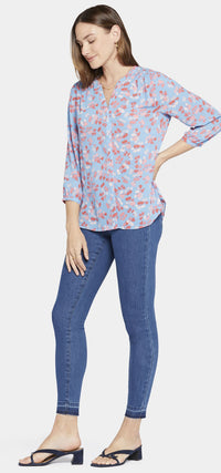 Pintuck Blouse | Pacific Meadows | Blouse | NYDJ
